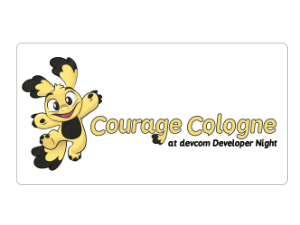 Courage Events Devcom Developers Night 2024 logo