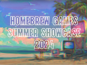 Homebrew Games Summer Showcase Logo 2024