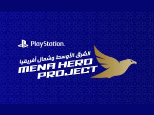 PlayStation MENA Hero Project Funding 2024 Logo