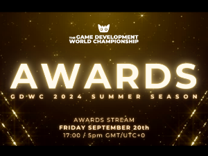 Game Development World Championship Awards Summer 2024 Logo