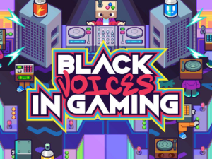 Black Voices in Gaming Showcase October 2024 Logo