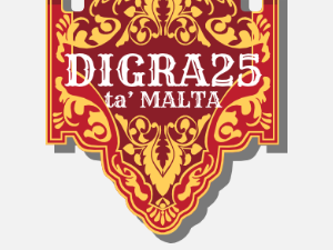 DiGRA Malta 2025 logo