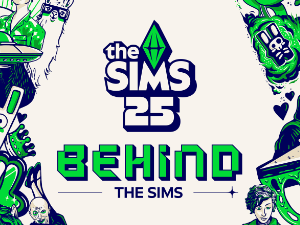 Celebrating 25 Years of Sims 2025 Logo