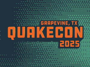 QuakeCon 2025 Logo Texas Grapevine