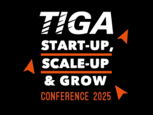 TIGA Start Up Grow Up Scale Up Conference London 2025 Logo