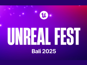 Unreal Fest Gold Coast Bali Indonesia 2025 Logo