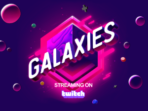 Galaxies Gaming Showcase Twitch 2025 Logo